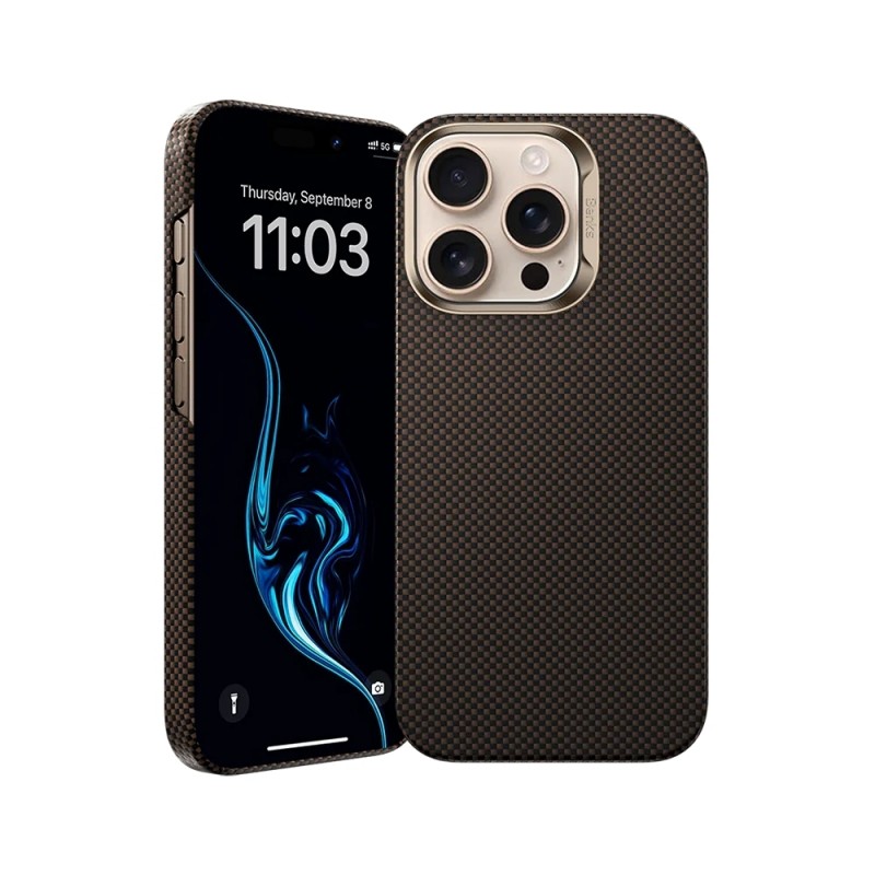 Bal-z Apple iPhone 16 Pro Kılıf M-safe Şarj Özellikli Benks Yeni Seri ArmorTint ArmorAir Kevlar Kapak