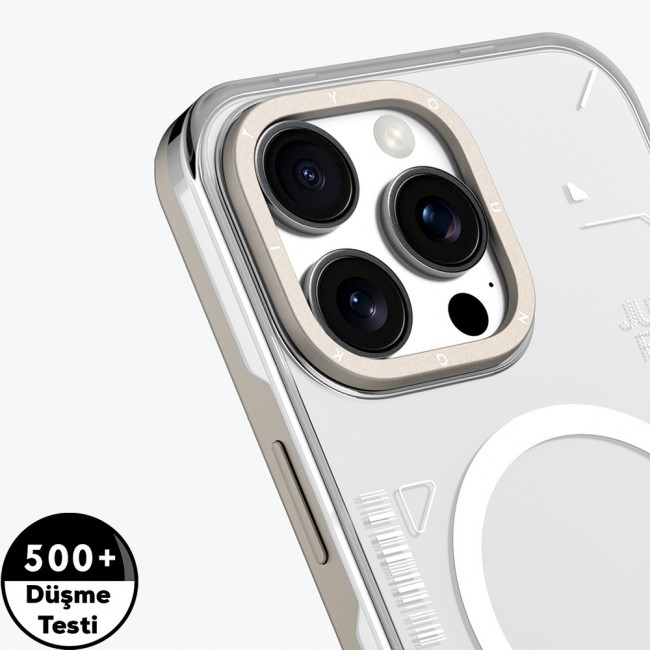 Apple iPhone 16 Pro Kılıf Magsafe Şarj Özellikli Çıkarılabilir Arka Yüzeyli Youngkit Mecha Kapak Apple iPhone 16 Pro Kılıf Magsafe Şarj Özellikli Çıkarılabilir Arka Yüzeyli Youngkit Mecha Kapak