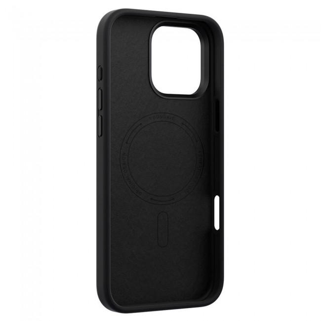 Apple iPhone 16 Pro Kılıf Magsafe Şarj Özellikli Kamera Standlı Youngkit Bitty Cream Kapak Apple iPhone 16 Pro Kılıf Magsafe Şarj Özellikli Kamera Standlı Youngkit Bitty Cream Kapak