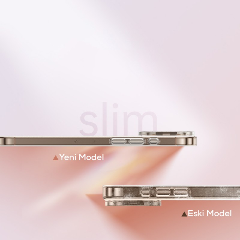 Bal-z Apple iPhone 16 Pro Kılıf M-safe Şarj Özellikli Kamera Standlı Zore Estop Kapak