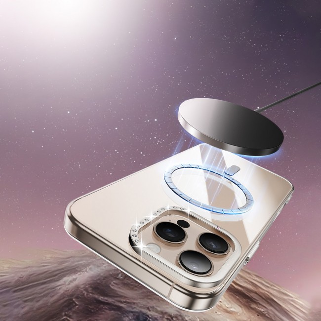 Apple iPhone 16 Pro Kılıf Magsafe Şarj Özellikli Kamera Standlı Zore Estop Kapak Apple iPhone 16 Pro Kılıf Magsafe Şarj Özellikli Kamera Standlı Zore Estop Kapak