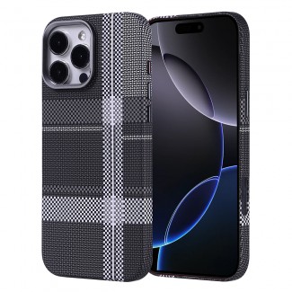 Apple iPhone 16 Pro Kılıf M-safe Şarj Özellikli Karbon Fiber Görünümlü Zore Nekst Kapak Apple iPhone 16 Pro Kılıf M-safe Şarj Özellikli Karbon Fiber Görünümlü Zore Nekst Kapak