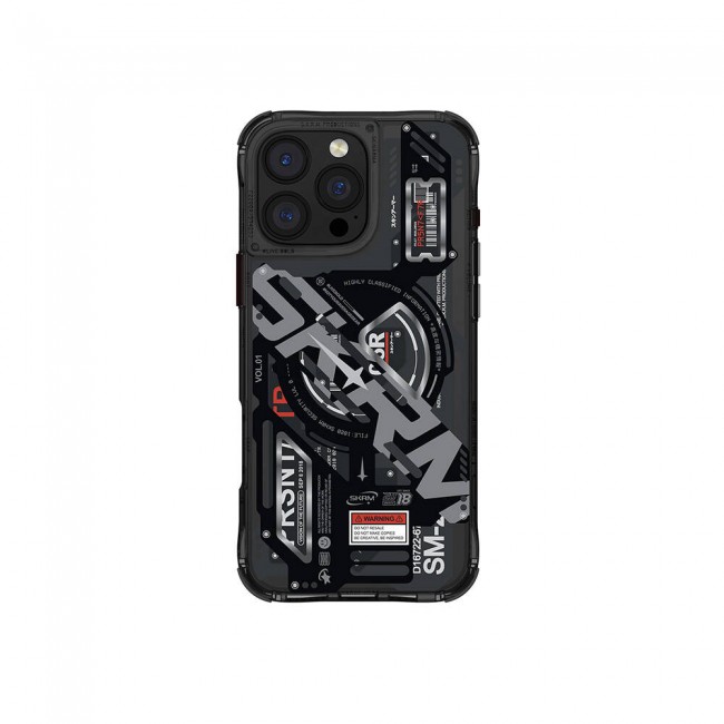 Apple iPhone 16 Pro Kılıf Magsafe Şarj Özellikli Katmanlı Makine Temalı SkinArma Ekho Kapak Apple iPhone 16 Pro Kılıf Magsafe Şarj Özellikli Katmanlı Makine Temalı SkinArma Ekho Kapak