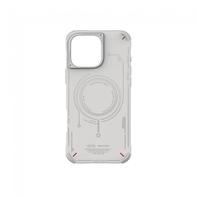 Apple iPhone 16 Pro Kılıf Magsafe Şarj Özellikli Metal Kamera Çerçeveli Skinarma Mecha Serisi Kapak Apple iPhone 16 Pro Kılıf Magsafe Şarj Özellikli Metal Kamera Çerçeveli Skinarma Mecha Serisi Kapak