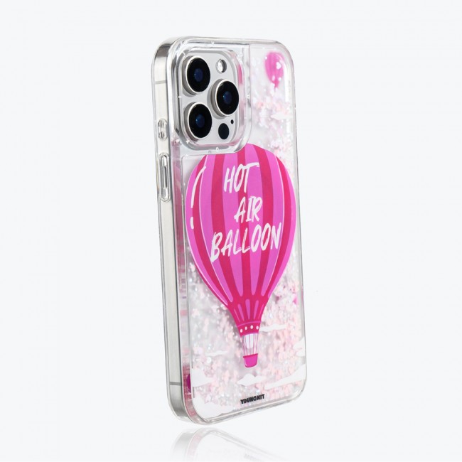 Apple iPhone 16 Pro Kılıf Magsafe Şarj Özellikli Parlak Kumlu Sıvılı Youngkit Pink Dream Quicksand Serisi Kapak Apple iPhone 16 Pro Kılıf Magsafe Şarj Özellikli Parlak Kumlu Sıvılı Youngkit Pink Dream Quicksand Serisi Kapak