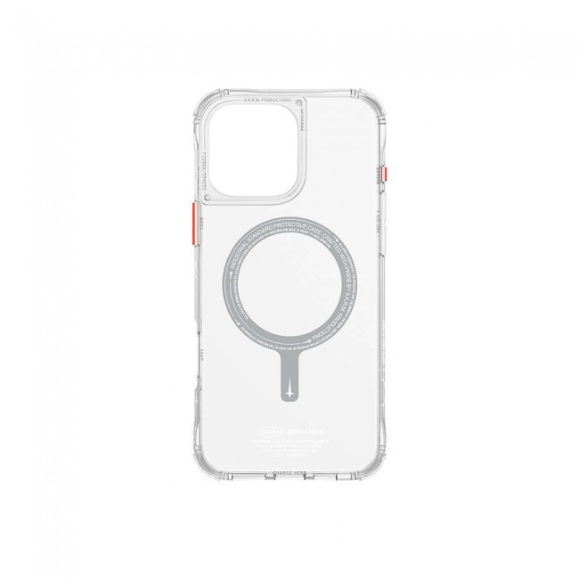 Apple iPhone 16 Pro Kılıf Magsafe Şarj Özellikli Şeffaf Airbag Tasarımlı Skinarma Saido Kapak Apple iPhone 16 Pro Kılıf Magsafe Şarj Özellikli Şeffaf Airbag Tasarımlı Skinarma Saido Kapak