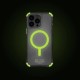 Apple iPhone 16 Pro Kılıf Magsafe Şarj Özellikli Şeffaf Airbag Tasarımlı Skinarma Saido Nightglow Kapak Apple iPhone 16 Pro Kılıf Magsafe Şarj Özellikli Şeffaf Airbag Tasarımlı Skinarma Saido Nightglow Kapak