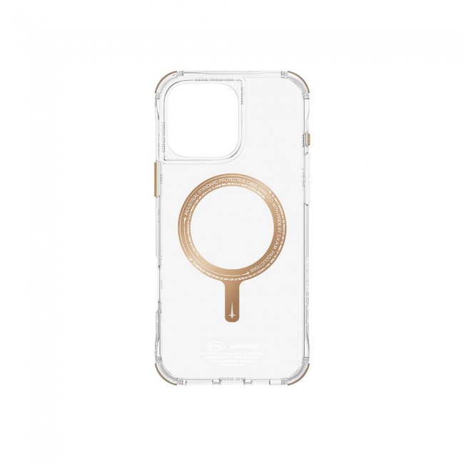 Apple iPhone 16 Pro Kılıf Magsafe Şarj Özellikli Şeffaf Airbag Tasarımlı Skinarma Saido Prime Kapak Apple iPhone 16 Pro Kılıf Magsafe Şarj Özellikli Şeffaf Airbag Tasarımlı Skinarma Saido Prime Kapak