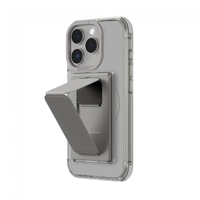 Apple iPhone 16 Pro Kılıf Magsafe Şarj Özellikli Standlı Kartlıklı Set Amazingthing Omni Adventure Serisi Kapak Apple iPhone 16 Pro Kılıf Magsafe Şarj Özellikli Standlı Kartlıklı Set Amazingthing Omni Adventure Serisi Kapak