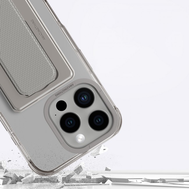 Apple iPhone 16 Pro Kılıf Magsafe Şarj Özellikli Standlı Kartlıklı Set Amazingthing Omni Adventure Serisi Kapak Apple iPhone 16 Pro Kılıf Magsafe Şarj Özellikli Standlı Kartlıklı Set Amazingthing Omni Adventure Serisi Kapak
