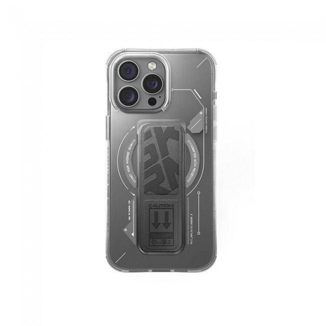 Apple iPhone 16 Pro Kılıf Magsafe Şarj Özellikli Teknoloji Desenli Standlı Skinarma Helio Kapak Apple iPhone 16 Pro Kılıf Magsafe Şarj Özellikli Teknoloji Desenli Standlı Skinarma Helio Kapak