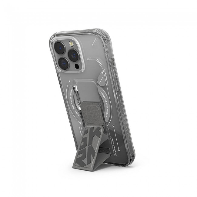 Apple iPhone 16 Pro Kılıf Magsafe Şarj Özellikli Teknoloji Desenli Standlı Skinarma Helio Kapak Apple iPhone 16 Pro Kılıf Magsafe Şarj Özellikli Teknoloji Desenli Standlı Skinarma Helio Kapak