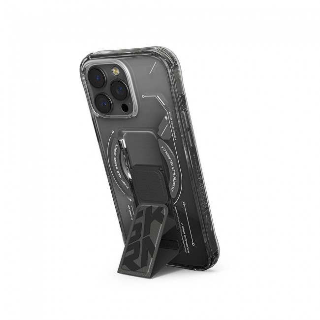 Apple iPhone 16 Pro Kılıf Magsafe Şarj Özellikli Teknoloji Desenli Standlı Skinarma Helio Kapak Apple iPhone 16 Pro Kılıf Magsafe Şarj Özellikli Teknoloji Desenli Standlı Skinarma Helio Kapak