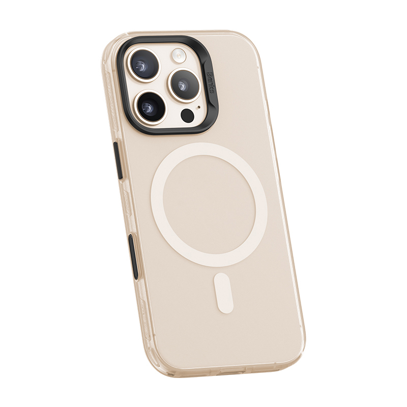 Bal-z Apple iPhone 16 Pro Kılıf M-safe Şarj Özellikli Yeni Seri Benks Lucid Armor Kapak