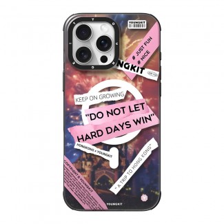 Apple iPhone 16 Pro Kılıf M-safe Şarj Özellikli Youngkit A-City Serisi Kapak Apple iPhone 16 Pro Kılıf M-safe Şarj Özellikli Youngkit A-City Serisi Kapak