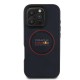 Apple iPhone 16 Pro Kılıf Redbull Orjinal Lisanslı Magsafe Şarj Özellikli Kırmızı Halka ve Logo Kabartmalı PU Deri Kapak Apple iPhone 16 Pro Kılıf Redbull Orjinal Lisanslı Magsafe Şarj Özellikli Kırmızı Halka ve Logo Kabartmalı PU Deri Kapak