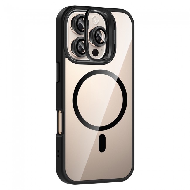 Apple iPhone 16 Pro Kılıf Standlı ve Kamera Lens Hediyeli M-Safe Şarj Özellikli Zore Etro Kapak Apple iPhone 16 Pro Kılıf Standlı ve Kamera Lens Hediyeli M-Safe Şarj Özellikli Zore Etro Kapak
