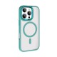 Apple iPhone 16 Pro Kılıf Wireless Şarj Özellikli Zore Krom Magsafe Silikon Kapak Apple iPhone 16 Pro Kılıf Wireless Şarj Özellikli Zore Krom Magsafe Silikon Kapak