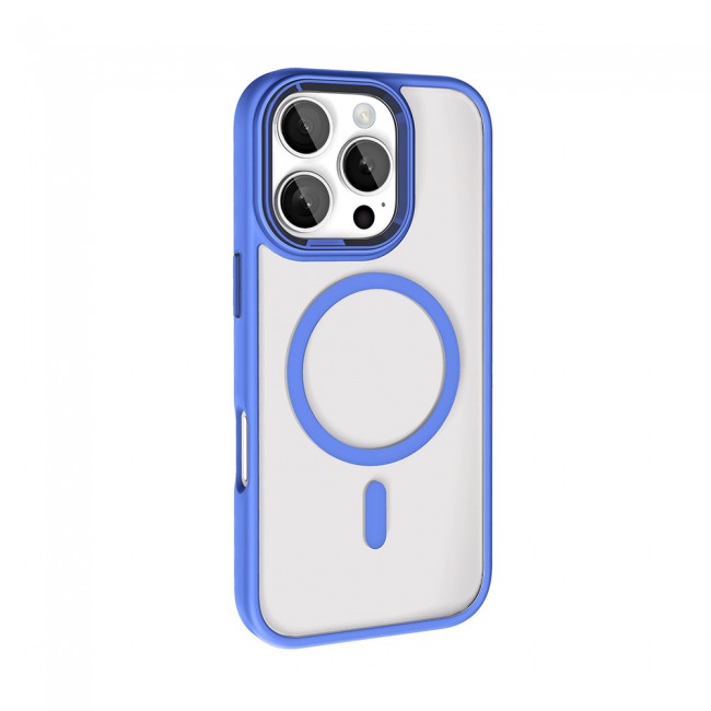 Apple iPhone 16 Pro Kılıf Wireless Şarj Özellikli Zore Krom Magsafe Silikon Kapak Apple iPhone 16 Pro Kılıf Wireless Şarj Özellikli Zore Krom Magsafe Silikon Kapak