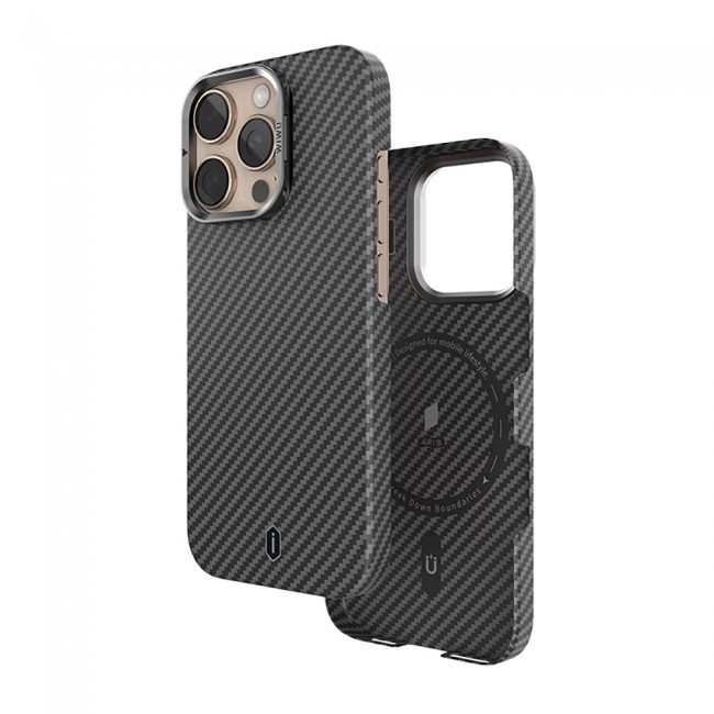 Apple iPhone 16 Pro Kılıf Wiwu DCC-206 Magsafe Şarj Özellikli Kamera Standlı Aramid Fiber Tasarım Kevlar Kapak Apple iPhone 16 Pro Kılıf Wiwu DCC-206 Magsafe Şarj Özellikli Kamera Standlı Aramid Fiber Tasarım Kevlar Kapak