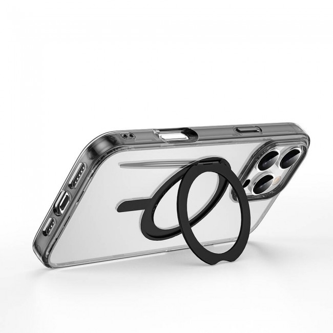 Apple iPhone 16 Pro Kılıf Wiwu MCC-201 iShield Ultra Serisi Magsafe Şarj Özellikli Standlı Crystal Sert PC Kapak Apple iPhone 16 Pro Kılıf Wiwu MCC-201 iShield Ultra Serisi Magsafe Şarj Özellikli Standlı Crystal Sert PC Kapak