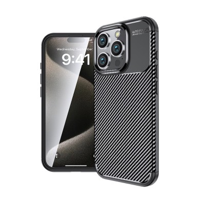 Bal-z Apple iPhone 16 Pro Kılıf Zore Negro Silikon Kapak