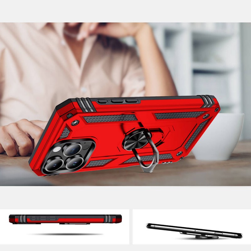 Bal-z Apple iPhone 16 Pro Kılıf Zore Vega Kapak