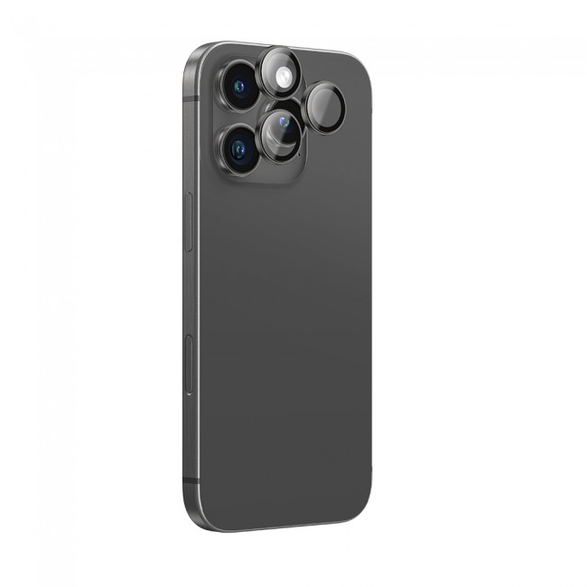Apple iPhone 16 Pro Max Amazingthing Anti Reflective Kamera Lens Koruyucu + Kolay Uygulama Aparatlı
