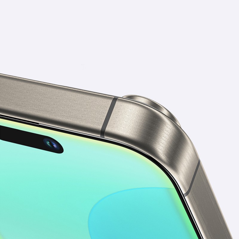 Bal-z Apple iPhone 16 Pro Max Amazingthing Radix Mat Parmak İzi Bırakmayan Temperli Cam Ekran Koruyucu