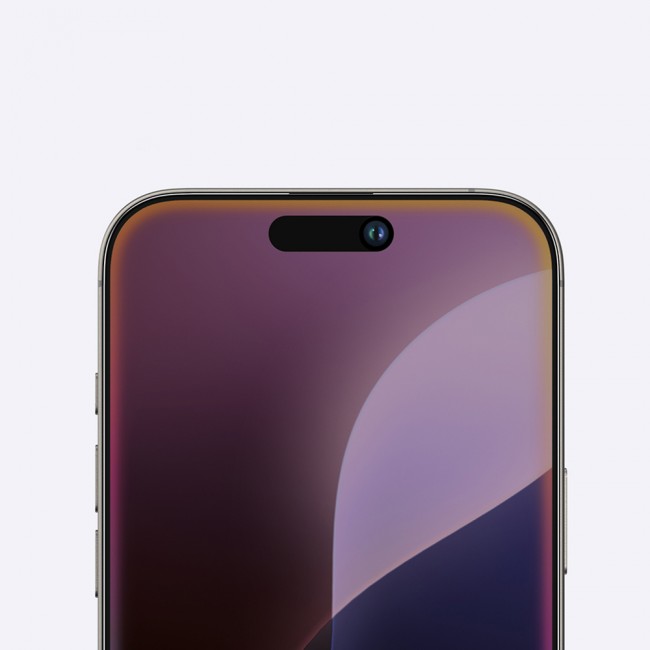 Apple iPhone 16 Pro Max Amazingthing Radix Privacy Parmak İzi Bırakmayan Temperli Cam Ekran Koruyucu