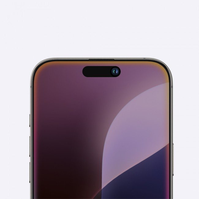 Apple iPhone 16 Pro Max Amazingthing Titan Privacy Parmak İzi Bırakmayan Temperli Cam Ekran Koruyucu