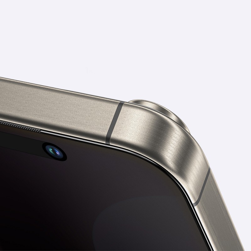 Bal-z Apple iPhone 16 Pro Max Amazingthing Titan Privacy Parmak İzi Bırakmayan Temperli Cam Ekran Koruyucu