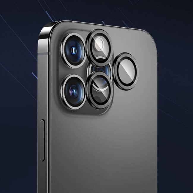 Apple iPhone 16 Pro Max Benks DR Safir Kamera Lens Koruyucu Apple iPhone 16 Pro Max Benks DR Safir Kamera Lens Koruyucu