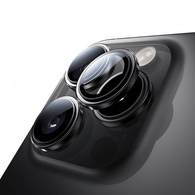 Apple iPhone 16 Pro Max Benks Parlama Önleyici Glass Warrior Metal Kamera Lens Koruyucu Apple iPhone 16 Pro Max Benks Parlama Önleyici Glass Warrior Metal Kamera Lens Koruyucu