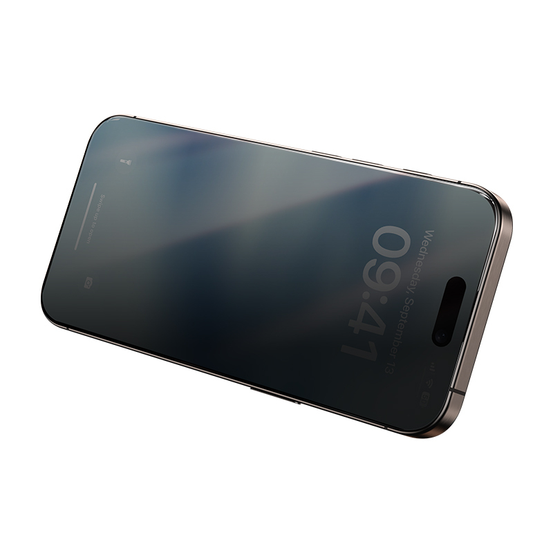 Bal-z Apple iPhone 16 Pro Max Benks Ultra İnce Kenarlı Privacy Hayalet Ekran Koruyucu + Kolay Uygulama Aparatlı