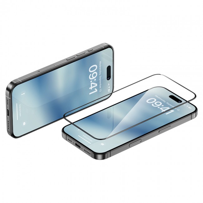 Apple iPhone 16 Pro Max Benks Ultra Shield 0.9mm Çerçeveli 0.3mm Ekran Koruyucu + Kolay Uygulama Aparatlı Apple iPhone 16 Pro Max Benks Ultra Shield 0.9mm Çerçeveli 0.3mm Ekran Koruyucu + Kolay Uygulama Aparatlı