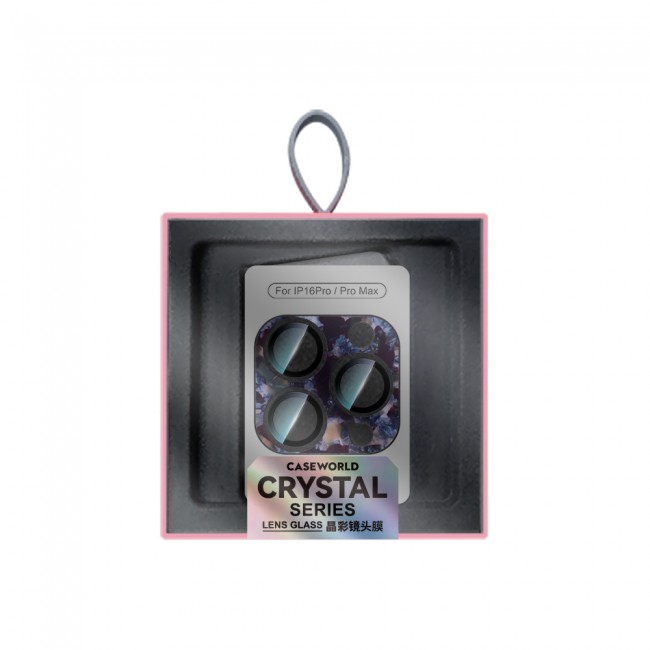 Apple iPhone 16 Pro Max CaseWorld Crystal Color Serisi Full Kamera Lens Koruyucu Apple iPhone 16 Pro Max CaseWorld Crystal Color Serisi Full Kamera Lens Koruyucu