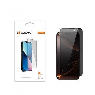 Apple iPhone 16 Pro Max Davin 5D Privacy Cam Ekran Koruyucu Apple iPhone 16 Pro Max Davin 5D Privacy Cam Ekran Koruyucu