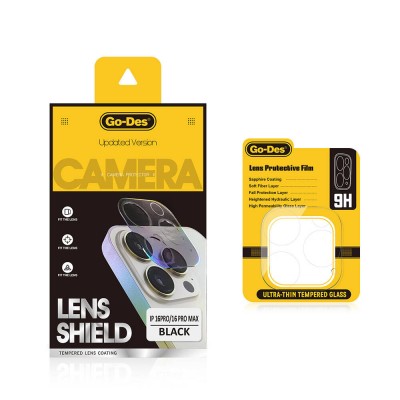Bal-z Apple iPhone 16 Pro Max Go Des Lens Shield CL-17 Kamera Lens Koruyucu