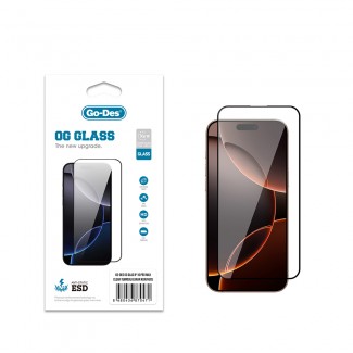 Apple iPhone 16 Pro Max Go Des OG Glass Antistatik Temperli Cam Ekran Koruyucu Apple iPhone 16 Pro Max Go Des OG Glass Antistatik Temperli Cam Ekran Koruyucu