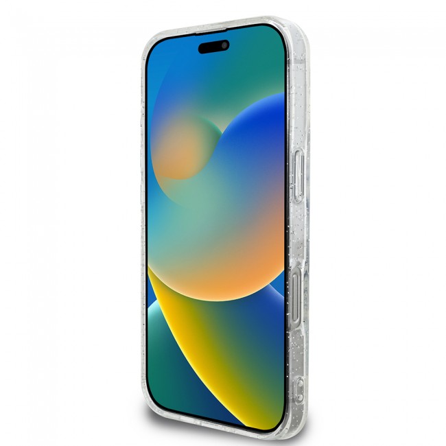 Apple iPhone 16 Pro Max Guess Orjinal Lisanslı 3'lü Aksesuar Seti IML Baskılı Simli Glitter Kılıf + Ekran Koruyucu + Lens Koruyucu Apple iPhone 16 Pro Max Guess Orjinal Lisanslı 3'lü Aksesuar Seti IML Baskılı Simli Glitter Kılıf + Ekran Koruyucu + Lens Koruyucu