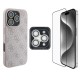 Apple iPhone 16 Pro Max Guess Orjinal Lisanslı Kılıf + Ekran Koruyucu + Lens Koruyucu 3in1 Aksesuar Seti Apple iPhone 16 Pro Max Guess Orjinal Lisanslı Kılıf + Ekran Koruyucu + Lens Koruyucu 3in1 Aksesuar Seti