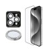 Apple iPhone 16 Pro Max Guess Orjinal Lisanslı Rhinestone Ekran Koruyucu + Lens Koruyucu 2in1 Aksesuar Seti Apple iPhone 16 Pro Max Guess Orjinal Lisanslı Rhinestone Ekran Koruyucu + Lens Koruyucu 2in1 Aksesuar Seti