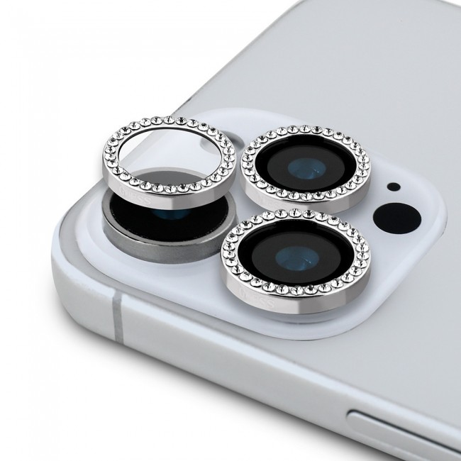 Apple iPhone 16 Pro Max Guess Orjinal Lisanslı Rhinestone Ekran Koruyucu + Lens Koruyucu 2in1 Aksesuar Seti Apple iPhone 16 Pro Max Guess Orjinal Lisanslı Rhinestone Ekran Koruyucu + Lens Koruyucu 2in1 Aksesuar Seti