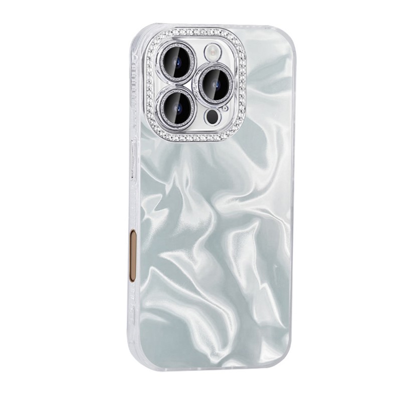 Bal-z Apple iPhone 16 Pro Max Kılıf Airbagli Parlak Taş Detay Tasarımlı Zore Esila Kapak