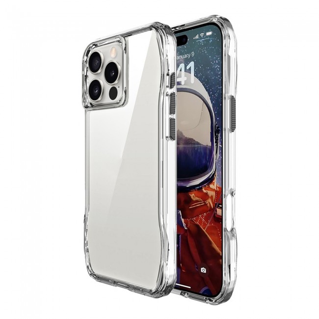 Apple iPhone 16 Pro Max Kılıf Airbagli Şeffaf Zore İncek Kapak Apple iPhone 16 Pro Max Kılıf Airbagli Şeffaf Zore İncek Kapak