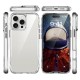 Apple iPhone 16 Pro Max Kılıf Airbagli Şeffaf Zore İncek Kapak Apple iPhone 16 Pro Max Kılıf Airbagli Şeffaf Zore İncek Kapak