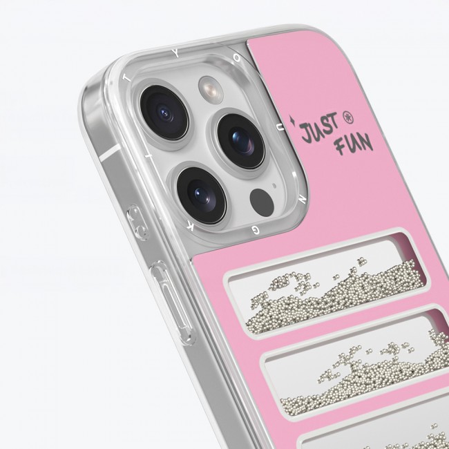 Apple iPhone 16 Pro Max Kılıf Aynalı ve Boncuklu Tasarım Youngkit Jump Serisi Kapak Apple iPhone 16 Pro Max Kılıf Aynalı ve Boncuklu Tasarım Youngkit Jump Serisi Kapak