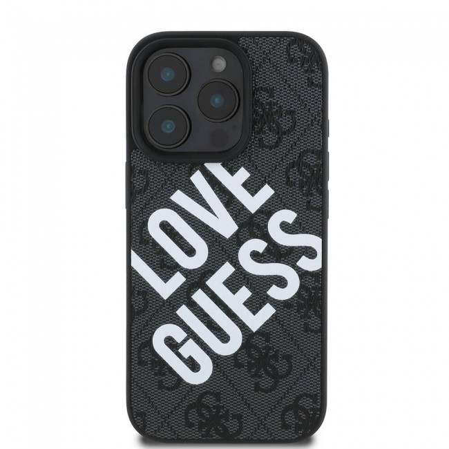 Apple iPhone 16 Pro Max Kılıf Guess Orjinal Lisanslı Big Love Guess Kapak Apple iPhone 16 Pro Max Kılıf Guess Orjinal Lisanslı Big Love Guess Kapak