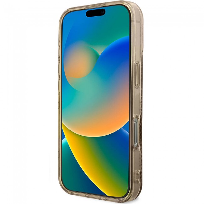 Apple iPhone 16 Pro Max Kılıf Guess Orjinal Lisanslı Magsafe Şarj Özellikli IML Peony ve 4G Desenli Klasik Logolu Kapak Apple iPhone 16 Pro Max Kılıf Guess Orjinal Lisanslı Magsafe Şarj Özellikli IML Peony ve 4G Desenli Klasik Logolu Kapak